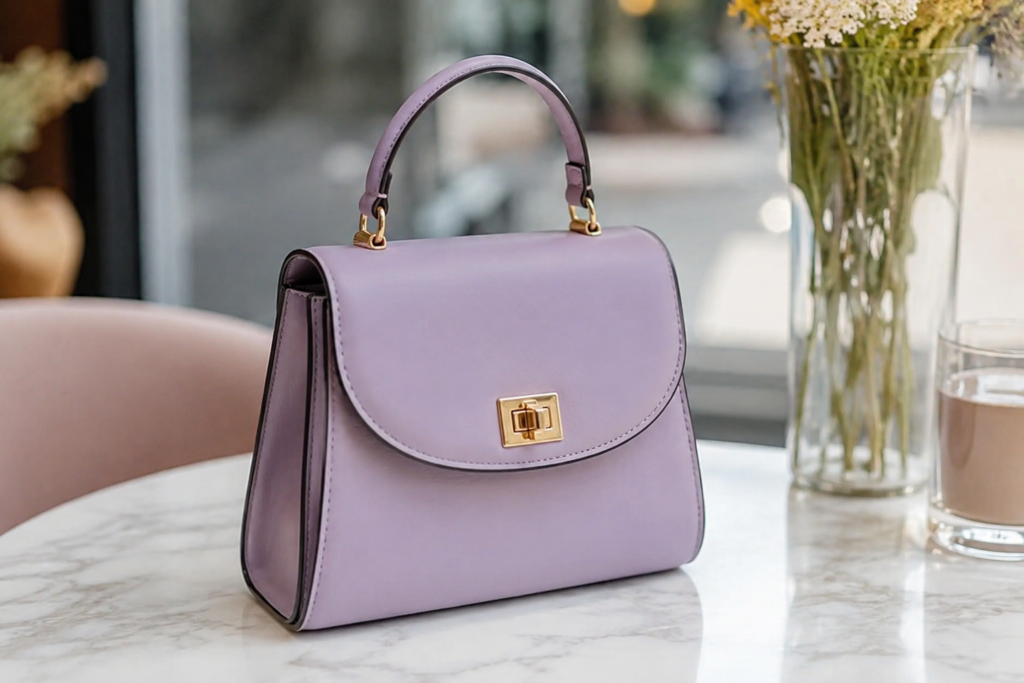orchid handbag